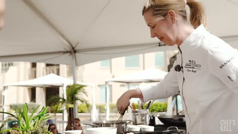 The Core of British Cuisine with Chef Clare Smyth at Cayman Cookout 2020