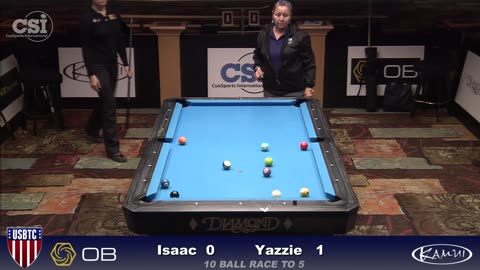 Issac vs Yazzie ▸ 2015 US Bar Table Women's 10-Ball Championship