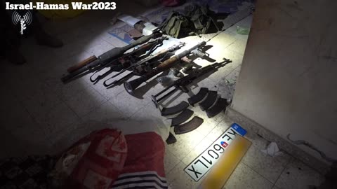 Israel-Hamas War2023 : Weapons were found in child's bedroom