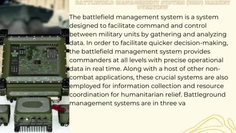 Battlefield Management System (BMS) Market - Global Industry Analysis, Size, Share,