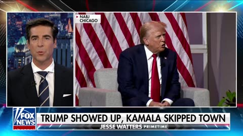 Jesse Watters: Trump ripped the news cycle right out of Kamala Harris' hands