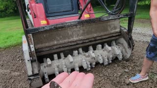 CARBIDE TEETH ON THE TRACK LOADER: THAT IS WHAT THEY ARE MADE FOR!