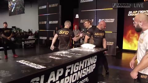 The HARDEST slaps from slap fighting championship game/