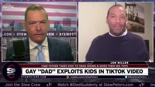 Gay "Dad" Exploits Kids In TikTok Video: Fake Father Takes Kids To Drag Shows & Gives Them Sex Toys