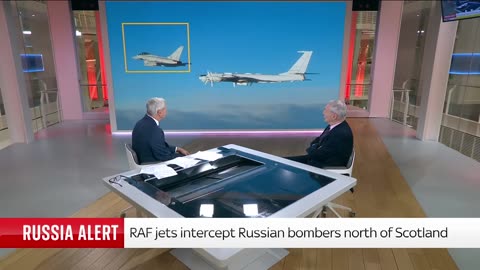 UK Aircraft Scramble To Intercept Two Russian Bombers Near UK Airspace | The World News