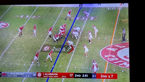 Alabama 24 Arkansas 14