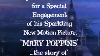 1964 Mary Poppins Movie Trailer