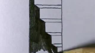 Easy way to draw 3D art pencil drawing in few minutes