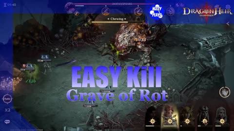 ⭐⭐⭐Easy Kill Grave of Rot Level 3! ⭐⭐⭐ Dragonheir Silent Gods