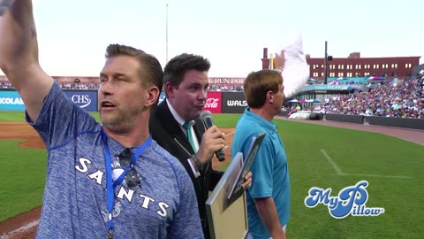 MyPillow - World record - St Paul Saints - behind the scenes