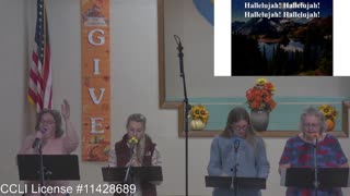 Moose Creek Baptist Church Sing “Hear our Praises” During Service 11-06-2022