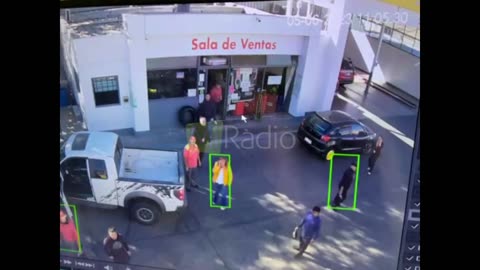 VIOLENTO ROBO EN SERVICENTRO DE OVALLE