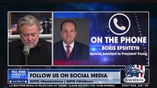 Steve Bannon and Trump advisor Boris Epshteyn discuss Trump’s upcoming “big announcement.”