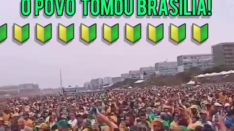 Povo tomou Brasilia