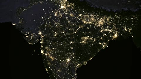 NASA Map India