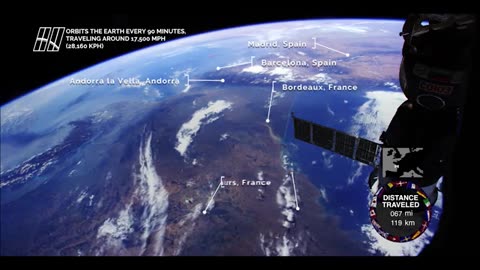 Europe from Space in 4K - NASA / ASTROSPECTRE