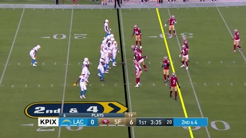 Joshua Kelley 75 Yard House Call! | NFL