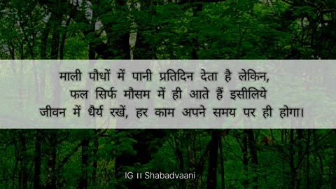 Be patient ❤️🥀🤌 @shabadvaani #Shabadvaani #jagjeetthakur beautiful black lines #shayar