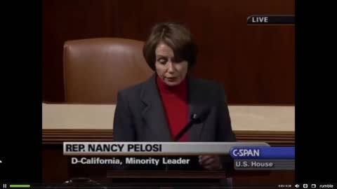 Pelosi supported an objection to Bush winning Ohio in 2004