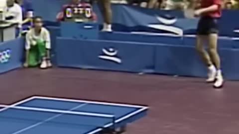 Guaranteed Craziest Ping-Pong moment you will ever watch 👀￼