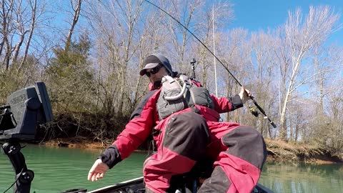 Late January Bass Fishing