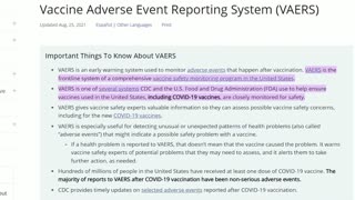 Of Criminal Proportions: "It Is Time for a Second Iteration of the Nuremberg Trials" The CDC sidestepped the VAERS system, creating V-Safe, and then tried to hide that information from the public until they were forced to by a FOIA lawsuit.