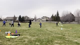 8 year old soccer practice