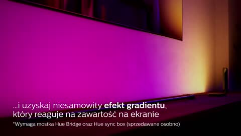 Philips Hue Tuba LED Play - Zgraj ?wiat?o z filmem, gr? i muzyk?