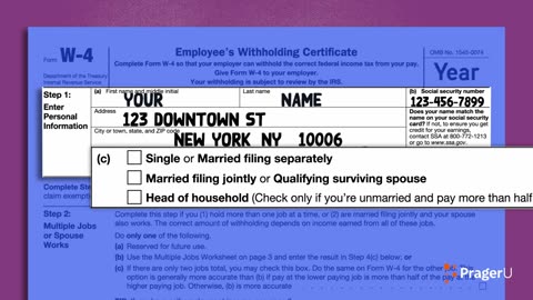 PragerU - Know Your Tax Forms: W-2 & W-4