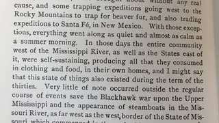 Summary of Frontier History 1820-1840