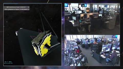 James Webb Space Telescope: Secondary Mirror Deployment - Mission Control Live