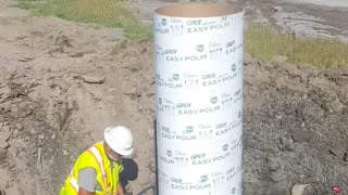 Work Life 2020 June 8th Installing Light Post For The City Of Ottawa