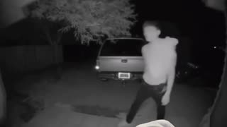 Home Invader Caught on Camera