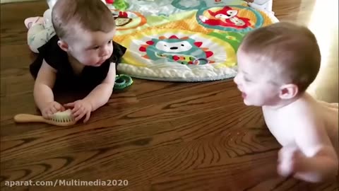 Playful twins