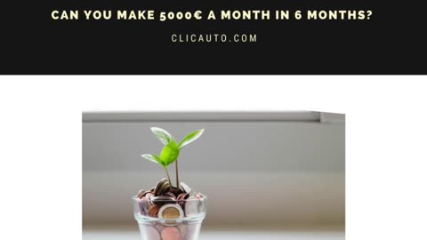 🚀 CAN YOU MAKE 5000€ A MONTH IN 6 MONTHS? 🚀