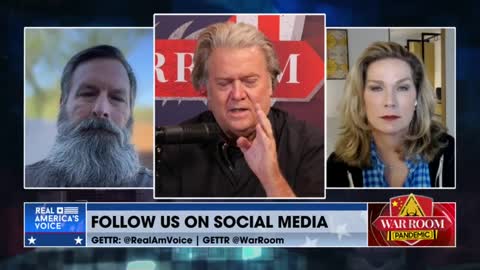 Steve Bannon w Catherine Englebrecht & Gregg Phillips