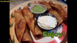 How to Make Homemade Beef Taquitos