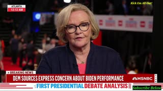 (D) Claire McCaskill MSNBC Dropping the Bomb on Joe Biden's Debate Performance