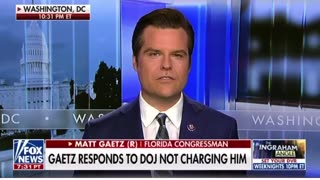 We Knew It! — Matt Gaetz Is Innocent