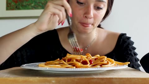 ASMR EATING SOUNDS | REAL ITALIAN PASTA