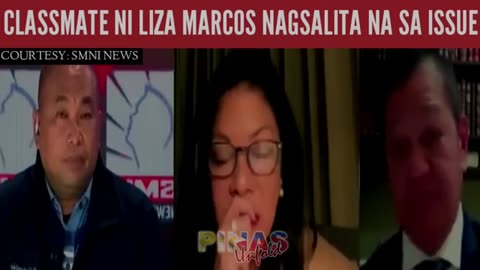 HALA! DATING CLASSMATE NI LIZA MARCOS NAGSALITA NA SA KAGULUHAN NG MARCOS ADMIN?