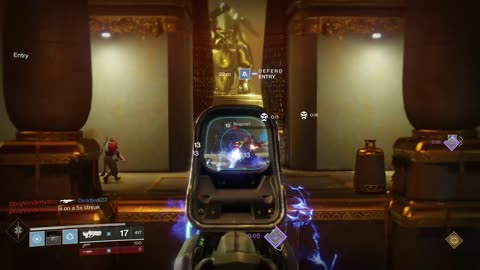 DESTINY: Multiplayer HUNTER Golden Gun Spec Team-Kill FTW!!