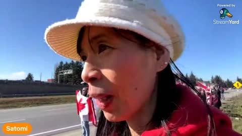 Human chain Canada Abbotsford