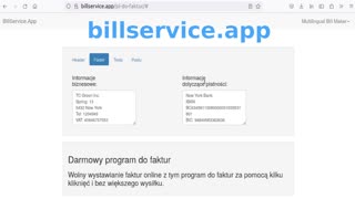 Darmowy program do wystawiania faktur - Billservice.app