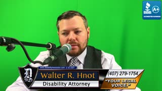 2006: Winning disability benefits with great testimony about hygiene, getting dressed, and routine