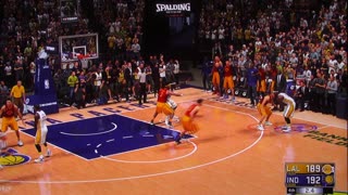 NBA2K: Indiana Pacers vs Los Angeles Lakers (Overtime-Buzzer Beater)
