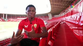 Almeria star Largie Ramazani on scoring against Real Madrid