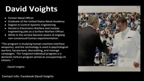 Targeted Individuals is a Torture Program to create mass shooters - David Voights