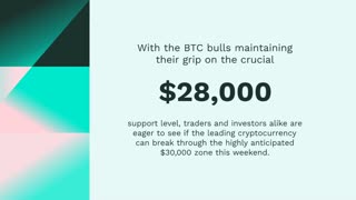 Bitcoin Price Prediction as BTC Bulls Hold $28,000 Level