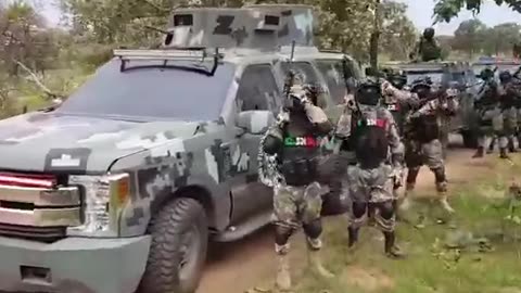 México | El cartel mexicano CJNG que está equipado con vehículos blindados